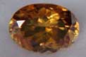 honey zircon 3.59cts